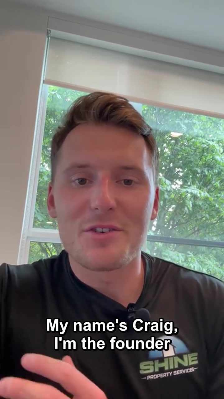 Craig, Shine's founder, introducing the company