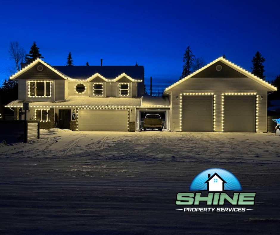 Shine Property Services Christmas Lighting 2